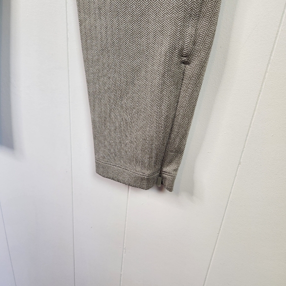 Athleta Delancey Herringbone Tight Light Asphalt Size XL Beige Leggings Active - Picture 8 of 12